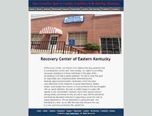 Tablet Screenshot of ekyrecoverycenter.com